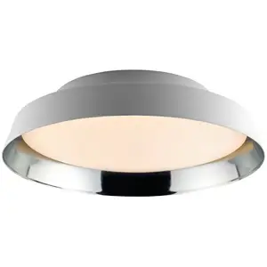 Carpyen Plafonnier LED Boop! Ø54 cm blanc/bleu-grisVendu parluminaire
