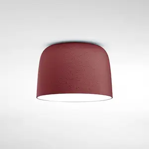MARSET Djembé C 42.28 plafonnier Triac rougeVendu parluminaire