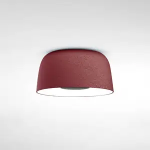 MARSET Djembé C 42.21 plafonnier Triac rougeVendu parluminaire