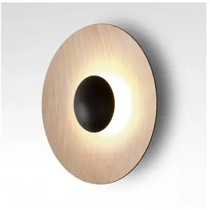 MARSET Ginger 32C applique LED 32 cm chêne/chêneVendu parluminaire