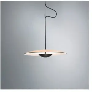 MARSET Ginger LED Suspension Triac Ø32cm chêne/blanc pas cher