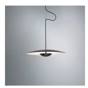 MARSET Ginger LED Suspension Triac Ø32cm wengé/blanc