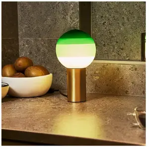 MARSET Dipping Light lampe à poser vert/laiton pas cher
