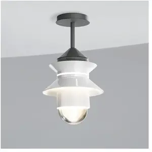 MARSET Santorini plafonnier d'extérieur, IP65, blanc pas cher