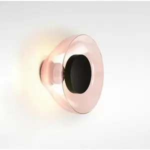MARSET Aura Applique murale LED, Ø 18 cm, cuivreVendu parluminaire