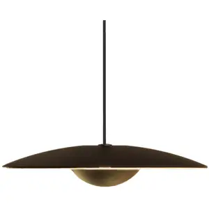 MARSET Ginger LED Suspension Triac Ø20cm wenge/wenge pas cher