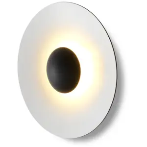 MARSET Ginger 42C applique murale LED Ø42cm brun/blancVendu parluminaire