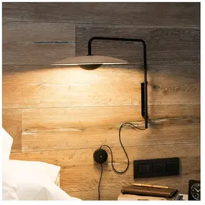 Marset GINGER-Applique murale LED Métal/Bois L55,5cm BoisVendu parreuter