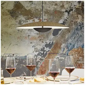Comparateur de prix : MARSET Ginger LED Suspension Triac Ø42cm chêne/blanc