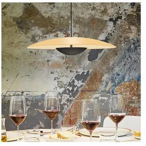MARSET Ginger LED Suspension, Triac Ø42cm laiton