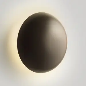 MARSET Babila applique d’extérieur LED Ø28cm brune pas cher