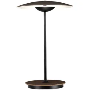 Marset GINGER-Lampe baladeuse LED rechargeable USB C Métal/Bois H30cm pas cher