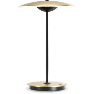 Comparateur de prix : MARSET Ginger Lampe de table LED rechargeable Alu, laiton