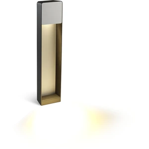 Lampadaire en aluminium gris graphite et blanc Lab B 60 - MarsetVendu parreuter