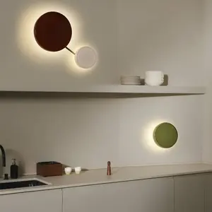 Comparateur de prix : Applique murale LED MARSET Caramel, verte, Ø 28 cm, TRIAC, verre