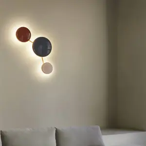 Comparateur de prix : Applique murale LED MARSET Caramel, marron, Ø 28 cm, TRIAC, verre