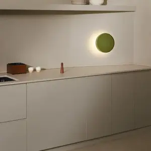 Applique murale LED MARSET Caramel, verte, Ø 38 cm, TRIAC, verreVendu parluminaire