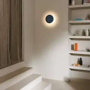 Applique murale LED MARSET Caramel, bleue, Ø 22 cm, TRIAC, verreVendu parluminaire