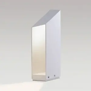 Lampe pour socle LED MARSET Domus, hauteur 37 cm, blanc, aluminiumVendu parluminaire