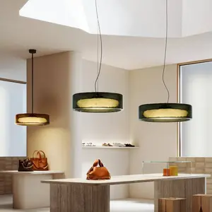 Suspension LED MARSET Ringo, Ø 70 cm, gris fumé foncéVendu parluminaire