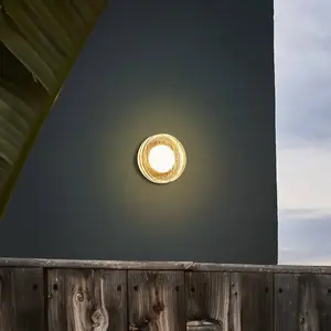 Applique d'extérieur LED MARSET Roc, Ø 14 cm, blanc/translucideVendu parluminaire
