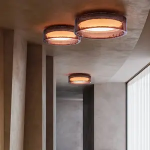 Plafonnier LED MARSET Ringo, Ø 70 cm, plastique rose, CCTVendu parluminaire