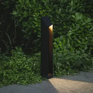 Lampe pour socle LED MARSET Domus, hauteur 55 cm, noir, aluminiumVendu parluminaire