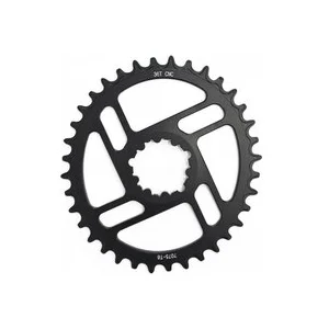 Pédalier ovale aluminium Krayton 7075-T6 Noir 36T P73-EOK3703-36T pas cher
