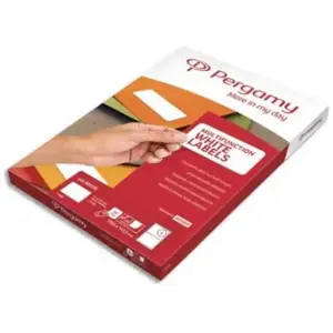 Etiquettes Pergamy multi-usage - 99,1 x 39,9mm - en planche A4 - coins... pas cher