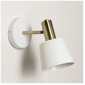 Applique en fer Agueda SKLUM Blanc 25 cm pas cher