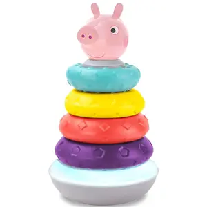 Kids Licensing Astley Baker Davies Jouet Boucles D´oreilles Empilables Peppa Pig pas cher