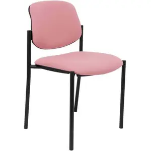 Comparateur de prix : piqueras-y-crespo Piqueras y Crespo Villalgordo Chaise Fixe Bali Rose Châssis Noir