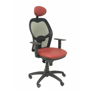 Chaise de bureau avec appui-tête Jorquera Malla P&C NSPGrac Maroon 