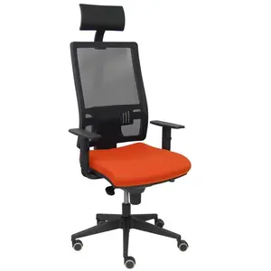 Piqueras Y Crespo P&C Chaise de Bureau avec tête de lit, Naranja Oscuro (Orange foncé), Estándar pas cher