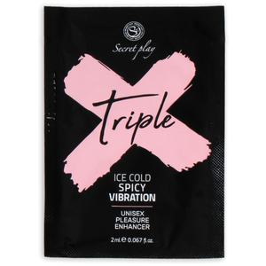 Secretplay Single Dose Triple X Intensificateur Plaisir 2ml pas cher