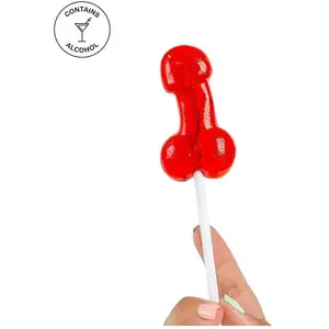 Comparateur de prix : Secret Play Sucette pénis daiquiri fraise avec alcool