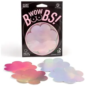 Comparateur de prix : Cache-tétons fleur Wow Boobs - Secret Play
