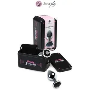 Secret Play Plug aluminium M Noir pas cher