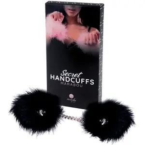 Comparateur de prix : SECRETPLAY Menottes en Plumes Noires pour Bondage Doux et Sensuel - SE...