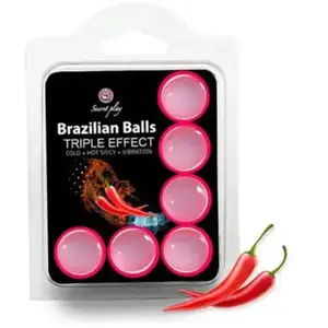 Secret Play Set 6 Boules Brésiliennes Triple Effet