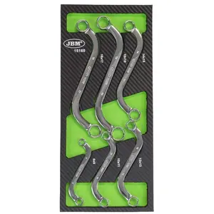 Jbm Jeu De Clés à Anneaux Eva Carbon Fiber Finish Tray 6 Pièces pas cher