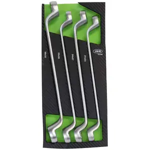 Jbm Jeu De Clés à Anneaux Double Ring Set In Carbon Fiber Finish Eva Tray 4 Pieces pas cher