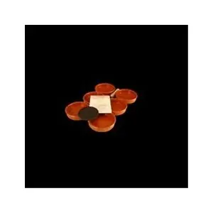 Comparateur de prix : MSV R0112/6PR Service à Crème Brulée Coton Marron 7 Pièces 40 x 40 x 20 cm