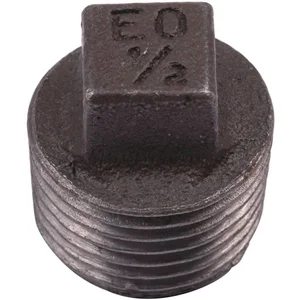 Bouchon acier noire à visser - M 3/8' - 291 - Atusa pas cher