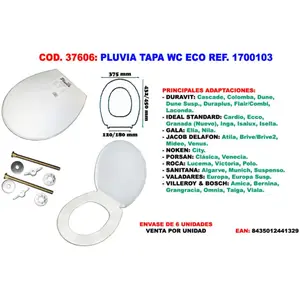 Fplus - Abattant wc Eco Pluvia Réf. pas cher