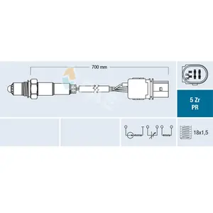 Comparateur de prix : Sonde lambda FAE 75034