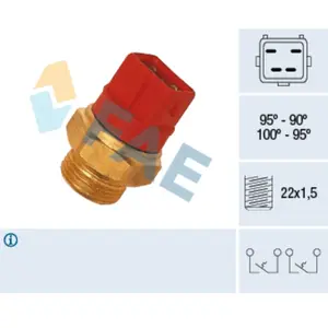 Comparateur de prix : Interrupteur de température, ventilateur de radiateur FAE 37960
