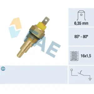Comparateur de prix : Interrupteur de température, ventilateur de radiateur FAE 37630