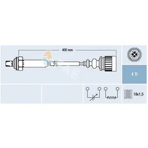 Comparateur de prix : Sonde lambda FAE 77187