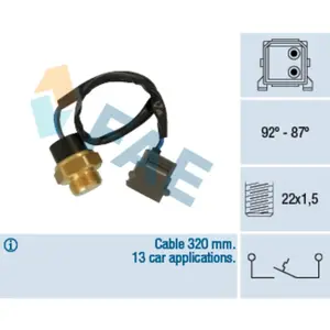 Thermocontact Fae 36730Vendu parnorauto
